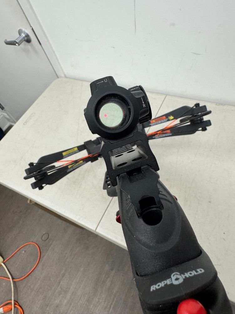 Barnett XP 370 TriggerTech Compound Crossbow w sig sauer romeo-msr red dot scope