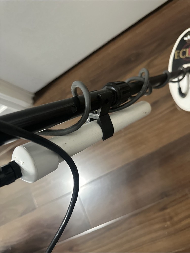 White's MXT E Tracker Metal Detector w Sunray DX-1 Probe & Eclipse DD Coil