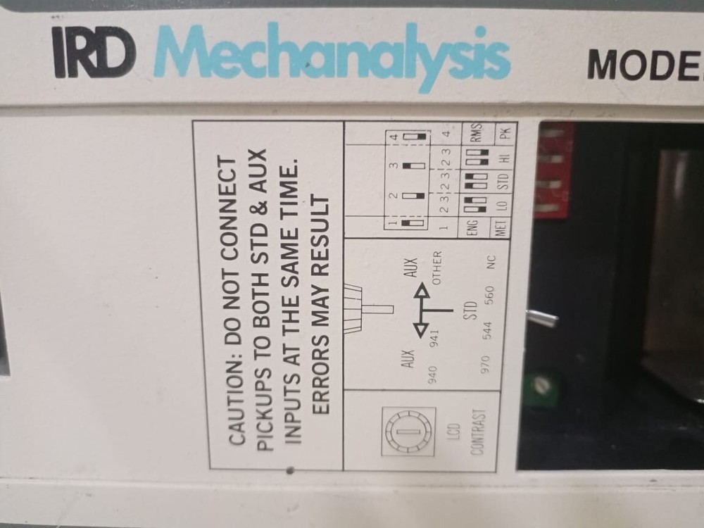 IRD Mechanalysis Model 838 Analyzer - WITHOUT ANY ACCESSORIES