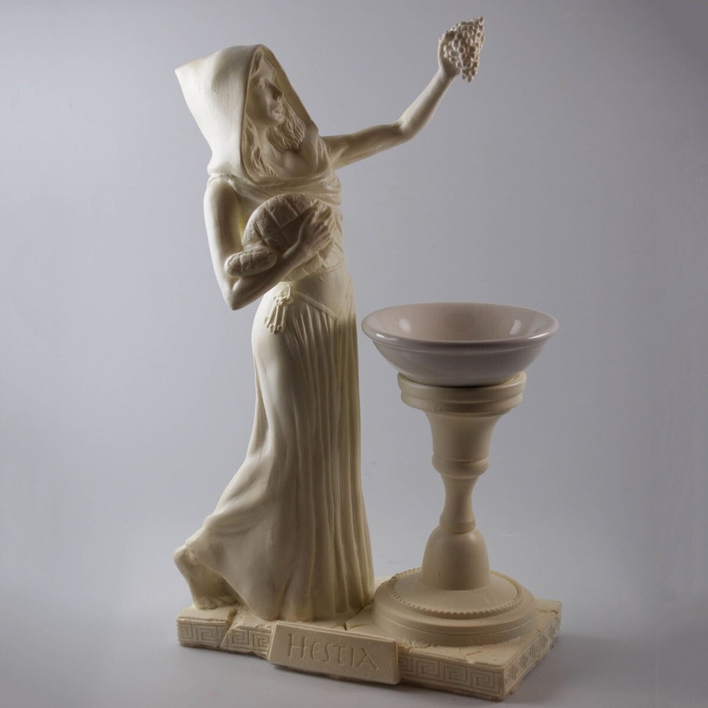 Hestia - Hand cast statue