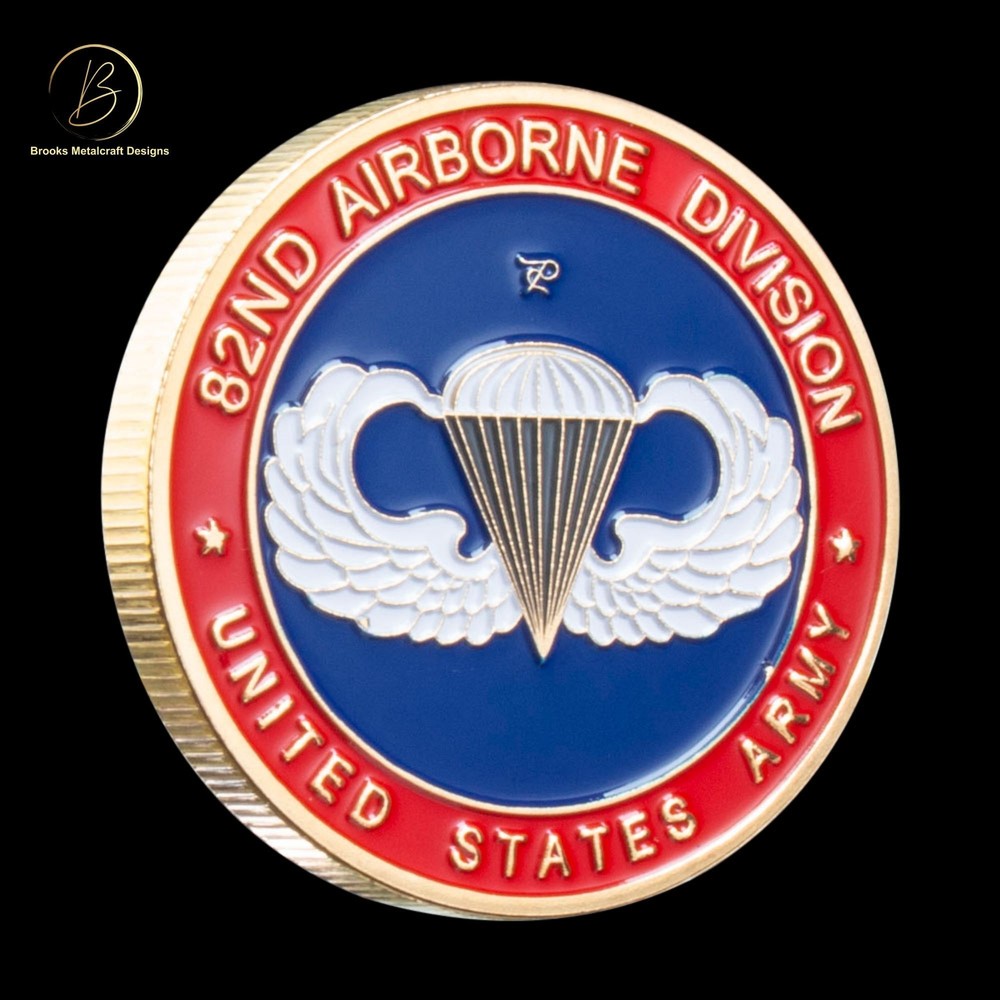 Army 82nd Airborne Challenge Coin