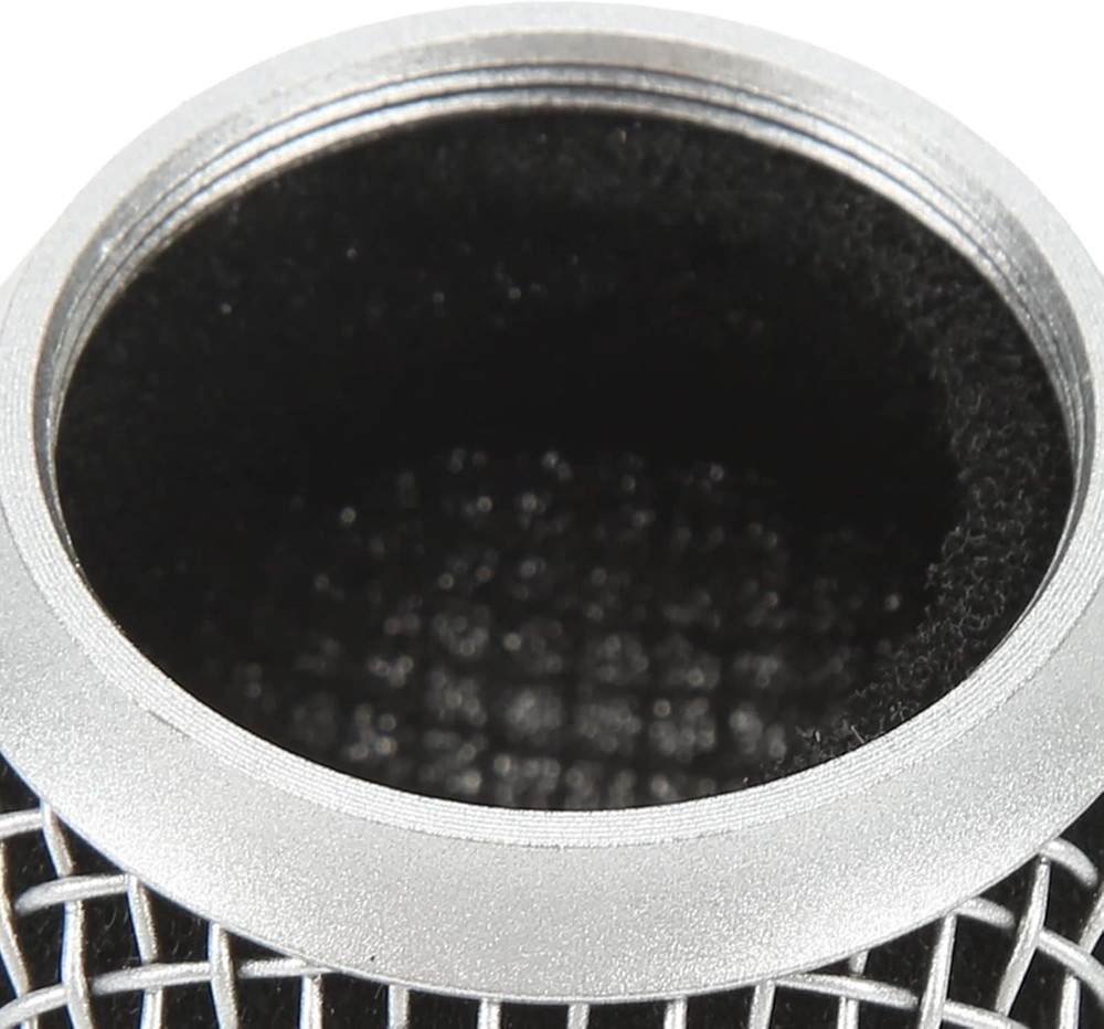 Microphone Grill, Replacement Steel Mesh Grill Head for Beta58A...