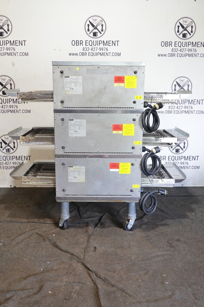 2023 MIDDLEBY MARSHALL CTX ELECTRIC TRIPLE STACK PIZZA CONVEYOR OVEN MODEL DZ33T