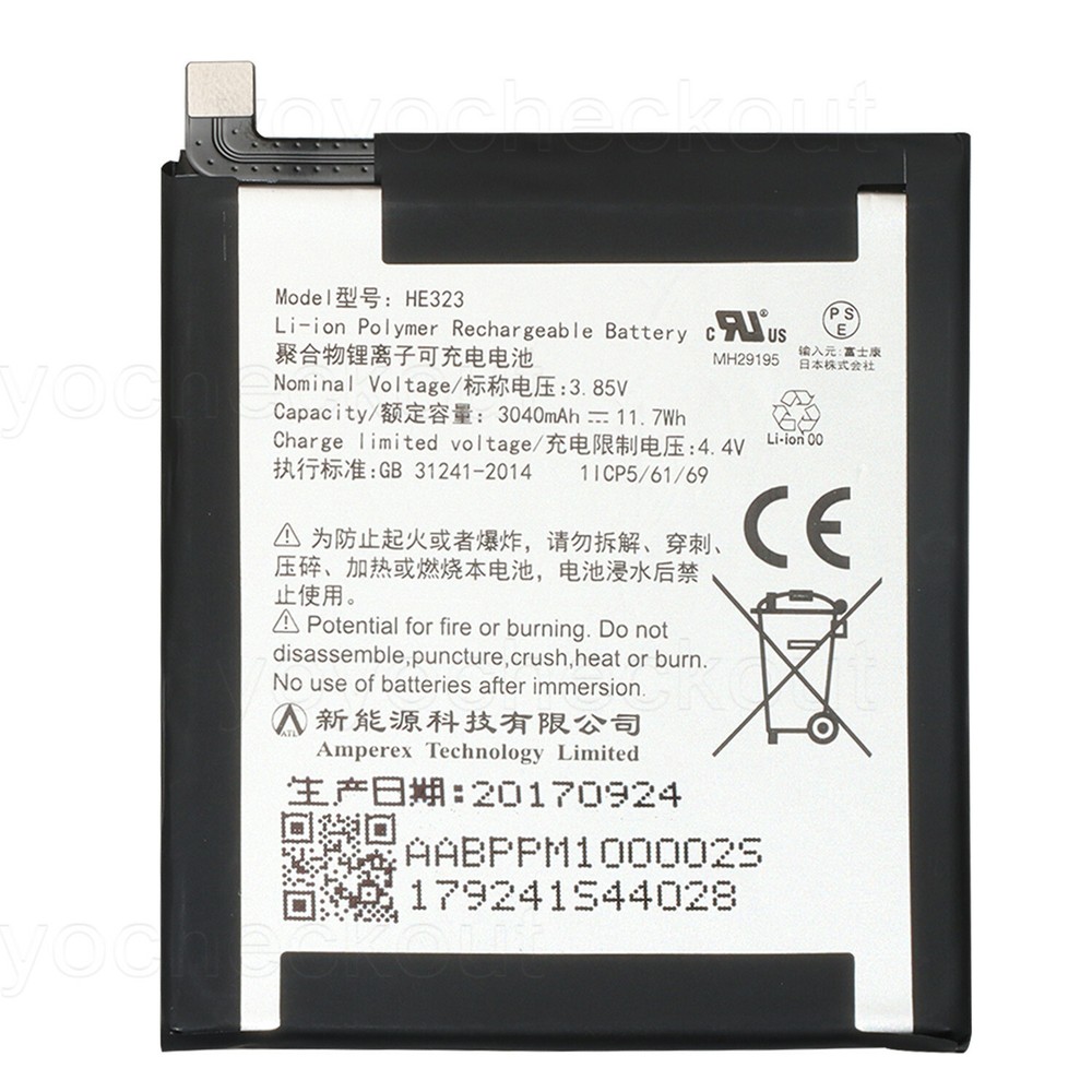 For Essential Phone PH-1 A11 Replacement Battery HE323 Tool