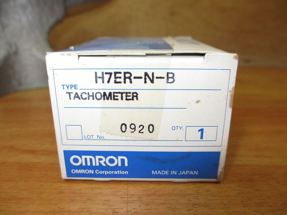 Omron H7ER-N-B *NEW* Tachometer