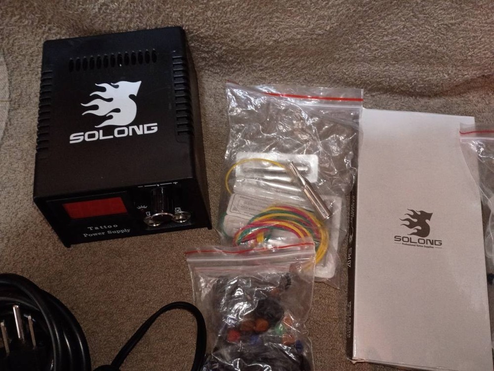 Solong Tattoo Kit With Pedal