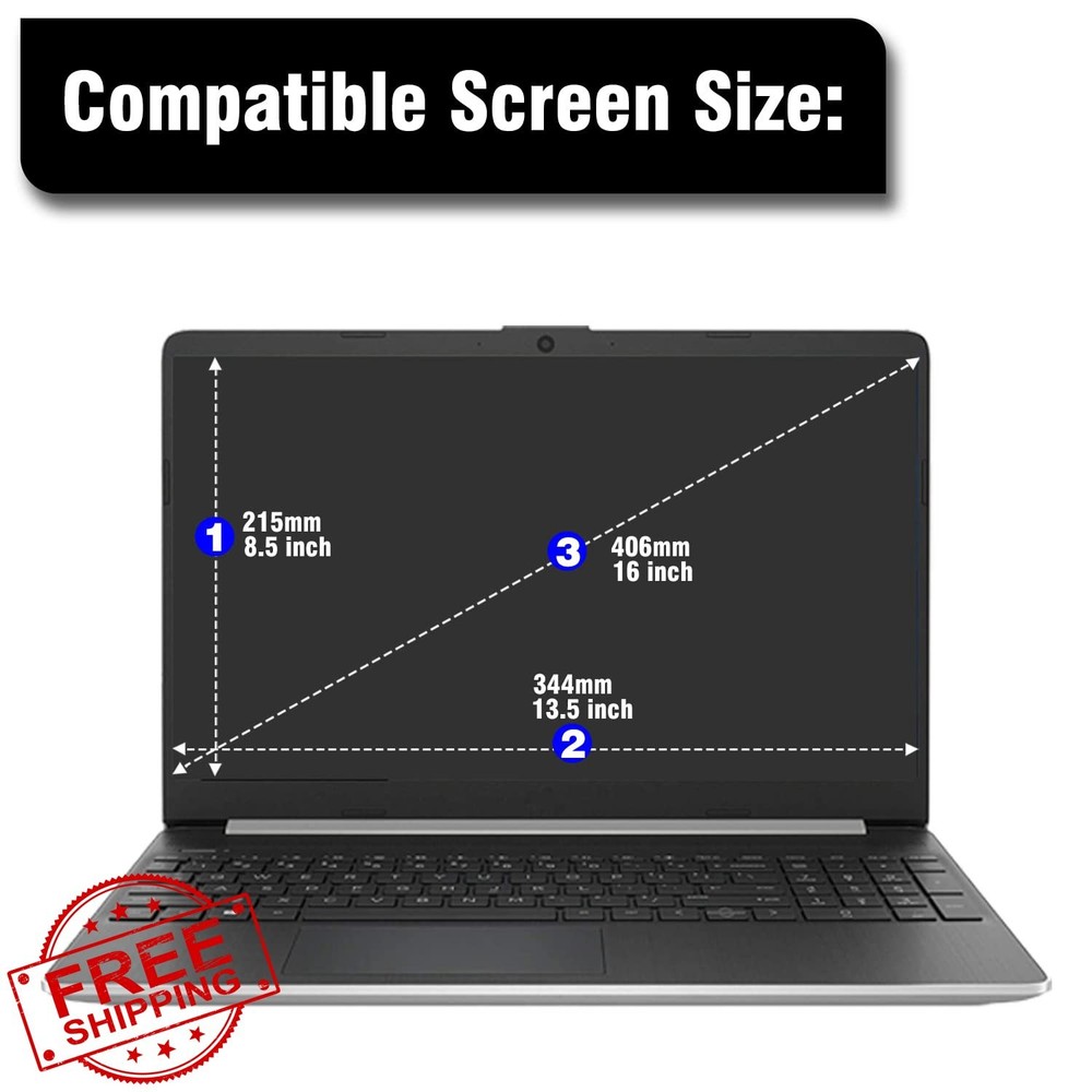 KEANBOLL 16" Blue Light Blocking Screen Protector 16:9 Laptop