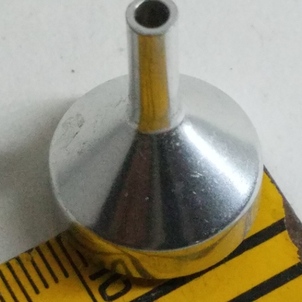 Tiny Metal Funnel 9 Mm Diameter 4 Mm Spout
