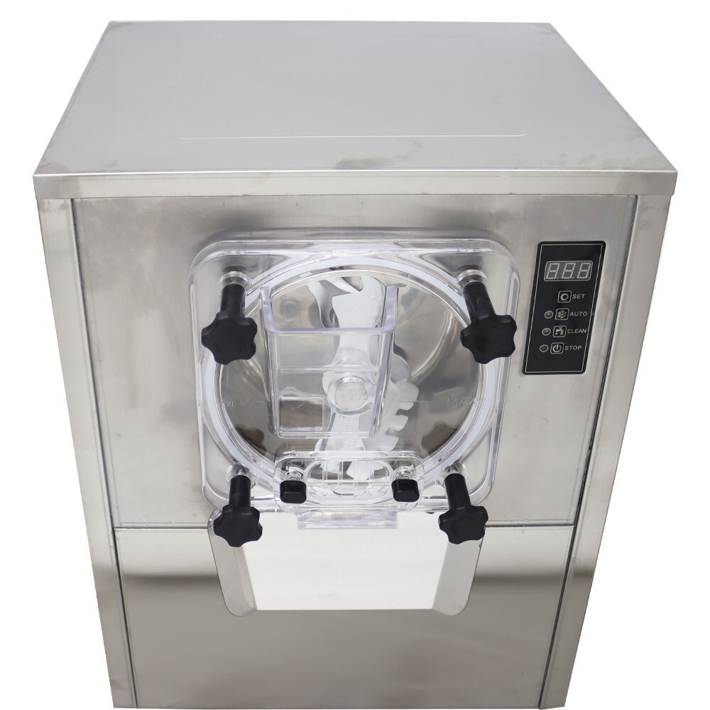 110V 25-30L/h Automatic Desktop Hard Ice Cream Machine Digital Display