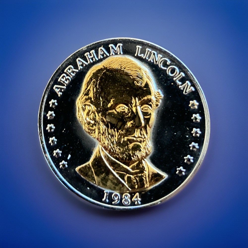 1984 Abraham Lincoln commemorative 175th Anniversary Double Eagle Medal