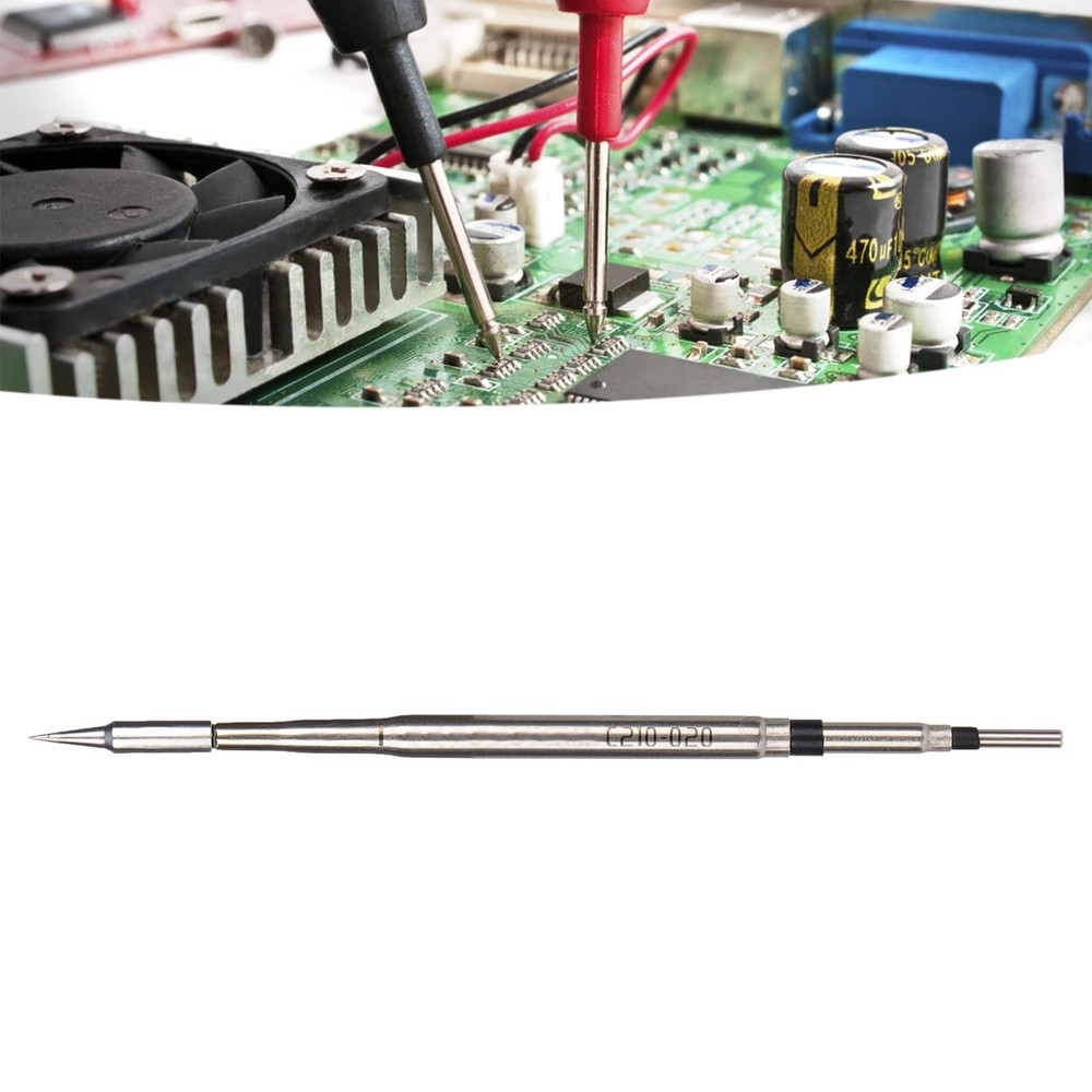 Soldering Iron Tip,Universal Tips C210‑020 Straight Tip for...