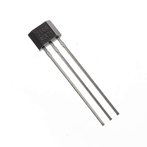 30pcs A3144 3144 Hall Effect Sensor for High-Temperature Operation，3Pins.
