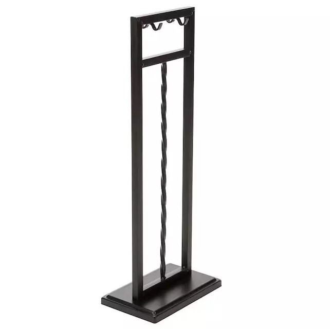 Style Selections Premium 4-PC Steel Fireplace Tool Set