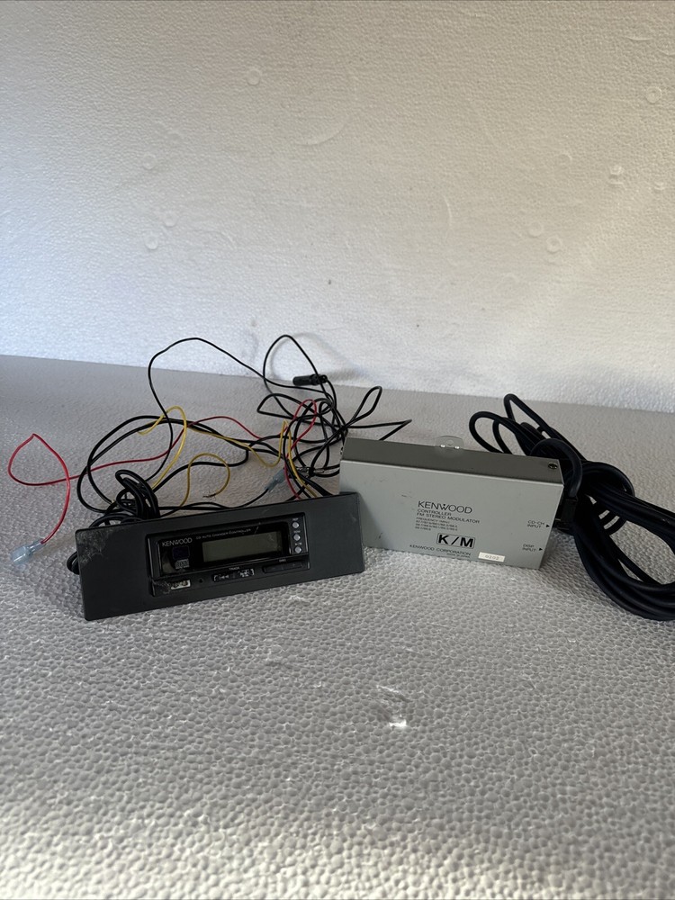 Kenwood Controller FM Stereo Modulator with Display And Cables