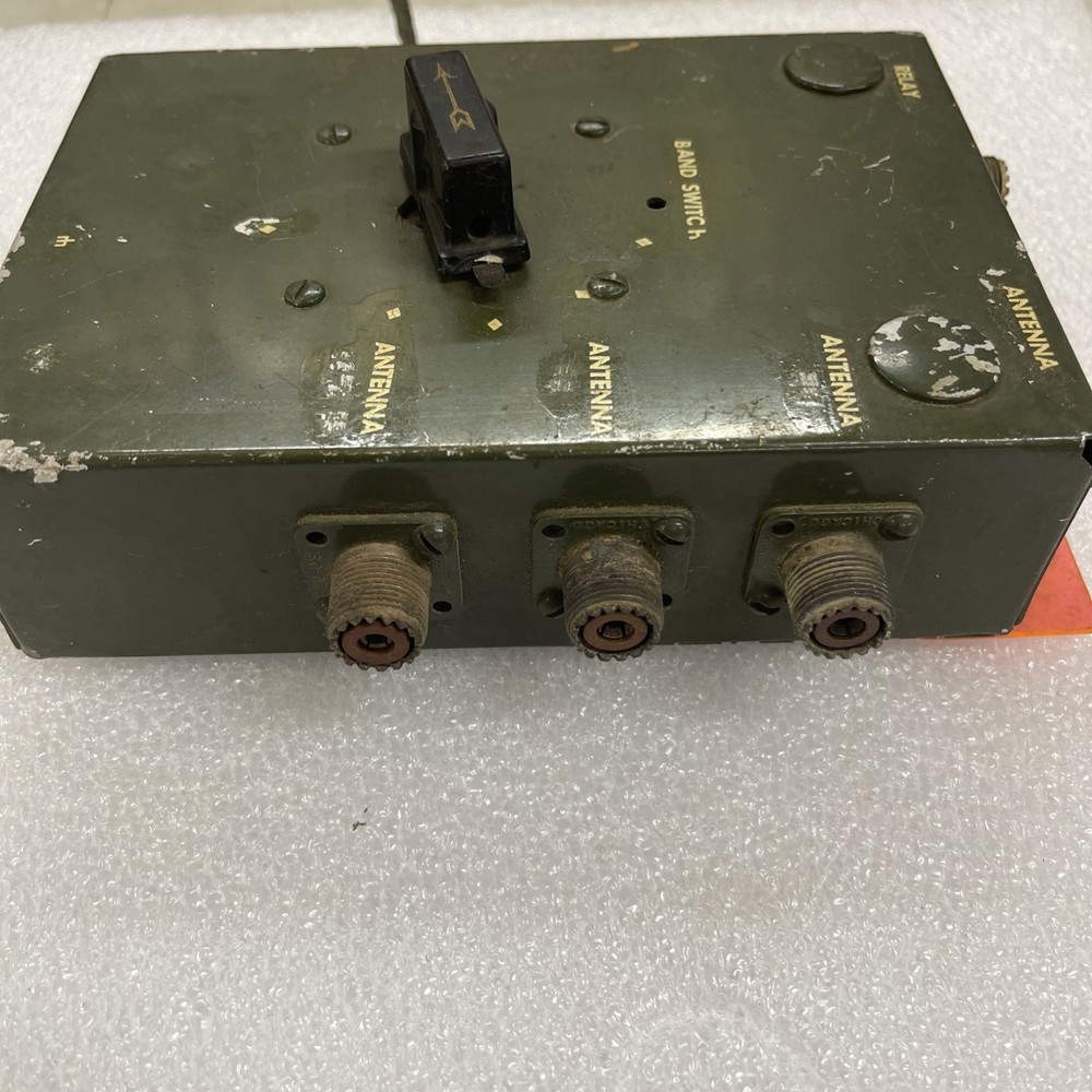 Interconnecting Relay/ Antenna Box Military Electronics