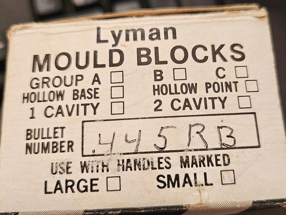 Lyman Mould Block .445 #776
