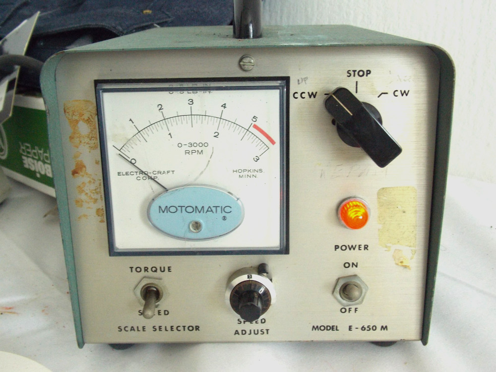 EC MOTOMATIC E-650-M MOTOR CONTROLLER