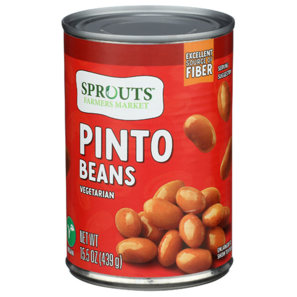 2 Pack - Sprouts Pinto Beans 15.5 oz