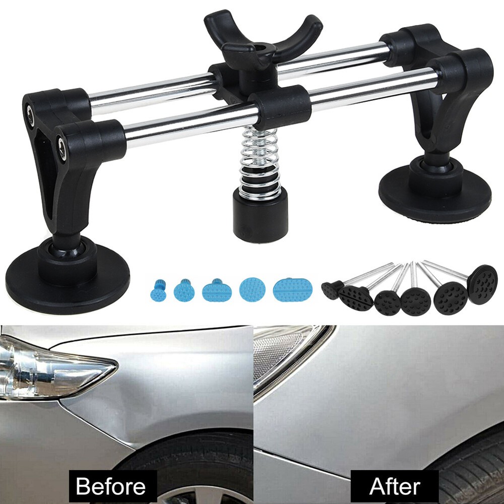 14x Auto Body Repair Tool Dent Puller Double Pole Bridge Dent Puller Hail Damage