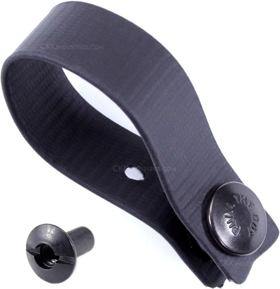 IWB Soft Belt Loops - w/Heavy Duty Rubberized Nylon Pull-The-Dot Security Sna...