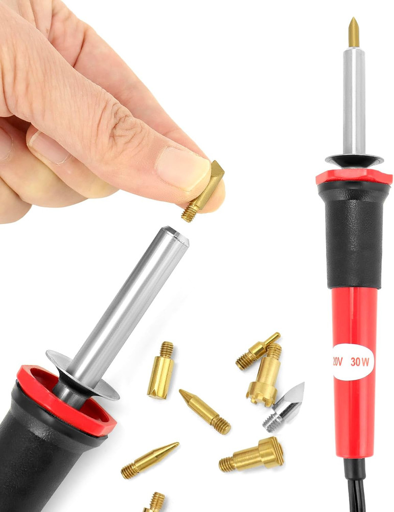 Creative Woodburning Tool with Variable Temperature Control, 9 Points Included,