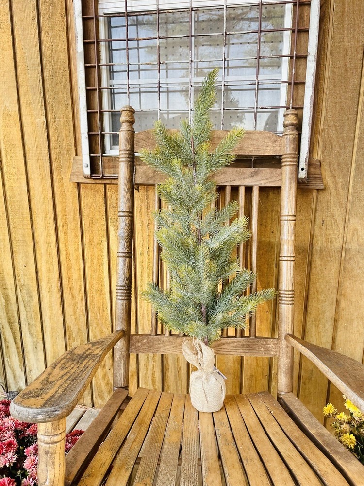 Snow Bristle Tree, Large 36 Inches