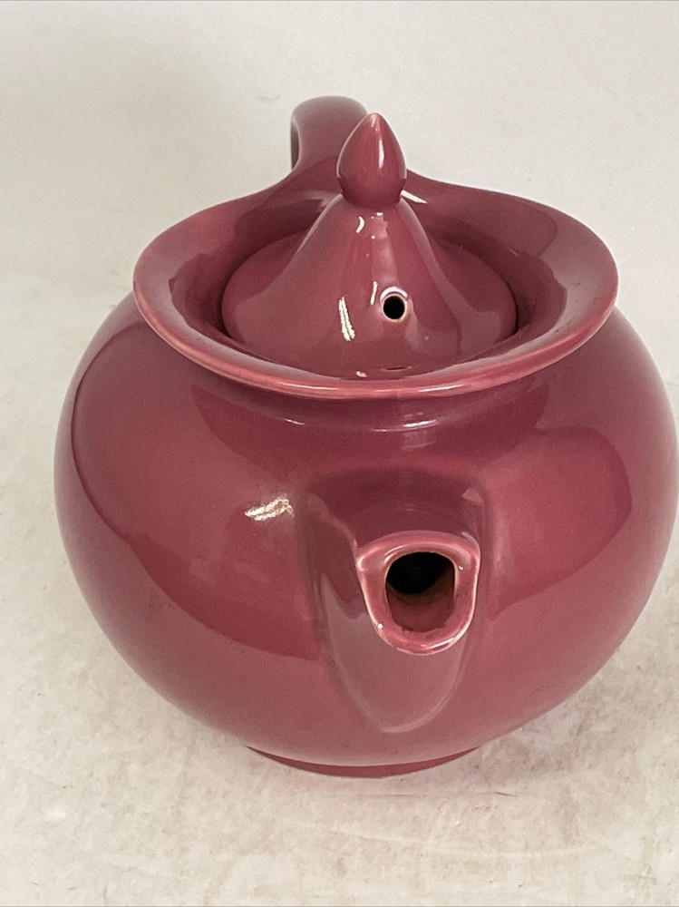 Vintage Hall Pottery Windshield Tea Pot 6 Cups
