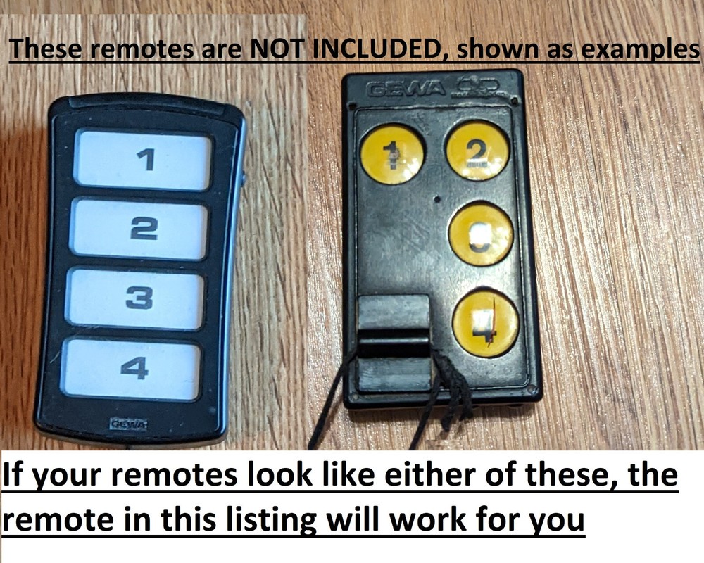 2 Surehands or Handi lift replacement 4 button Remote Control extra spares