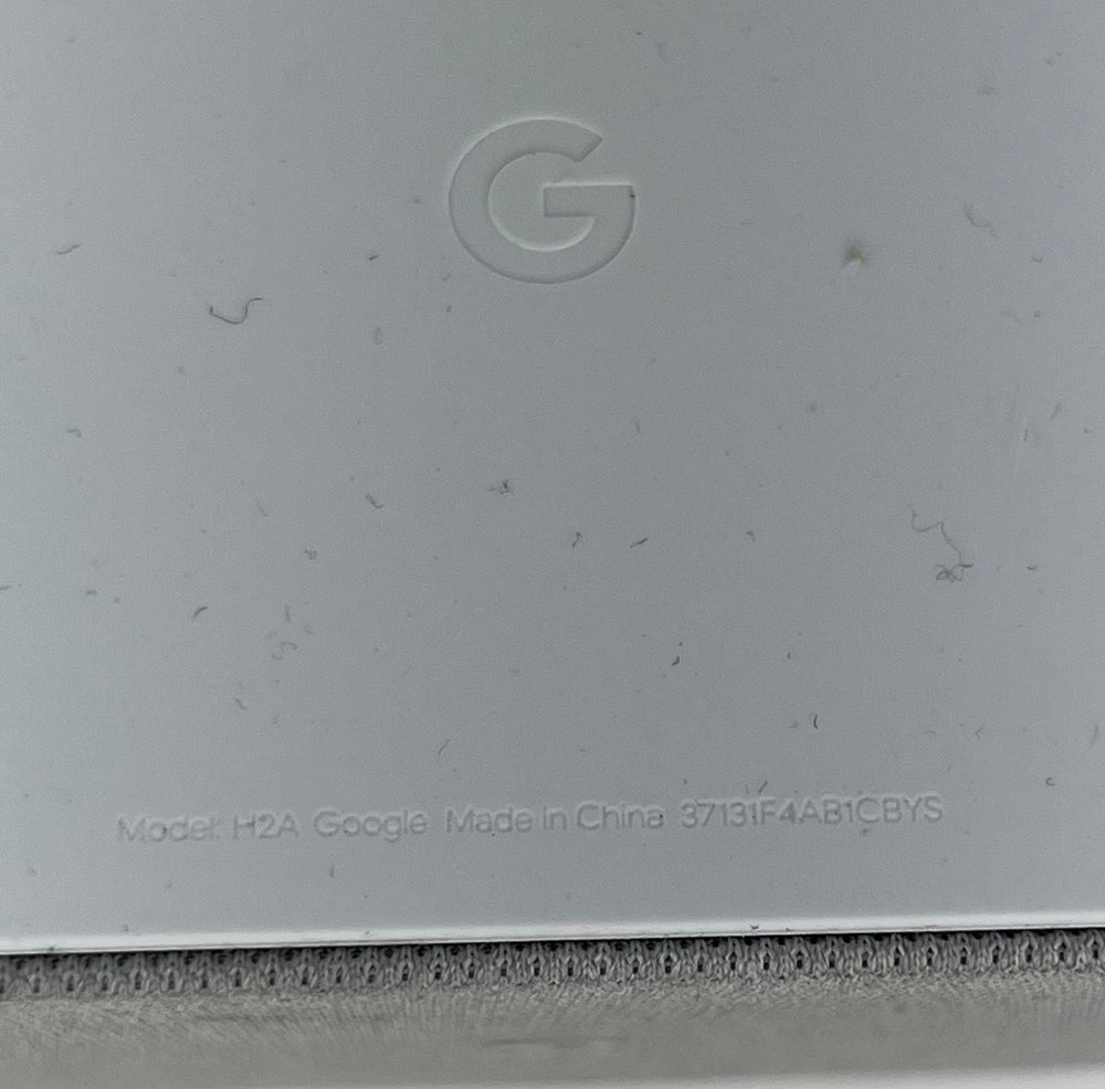 Google Nest Hub Max Smart Home System H2A, White