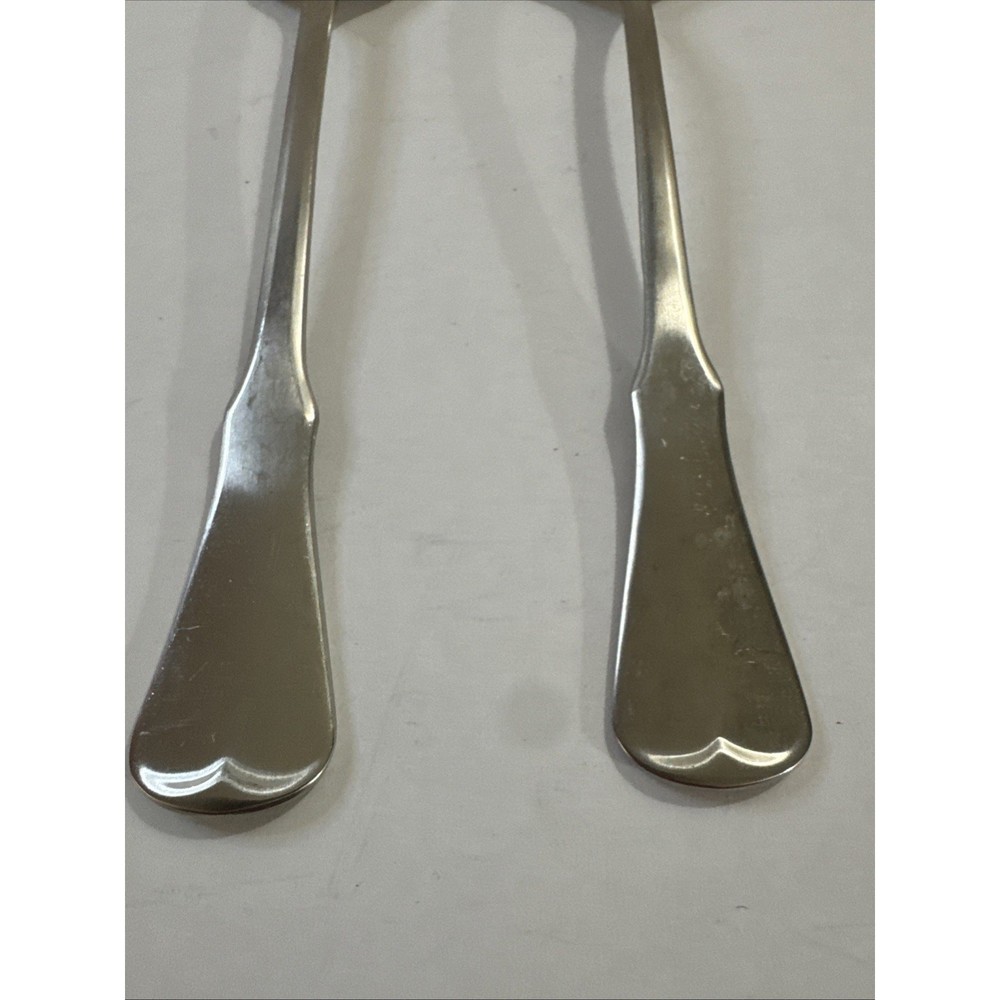 Serving Spoon and Fork - Oneida Patrick Henry Community Stainless Flatware