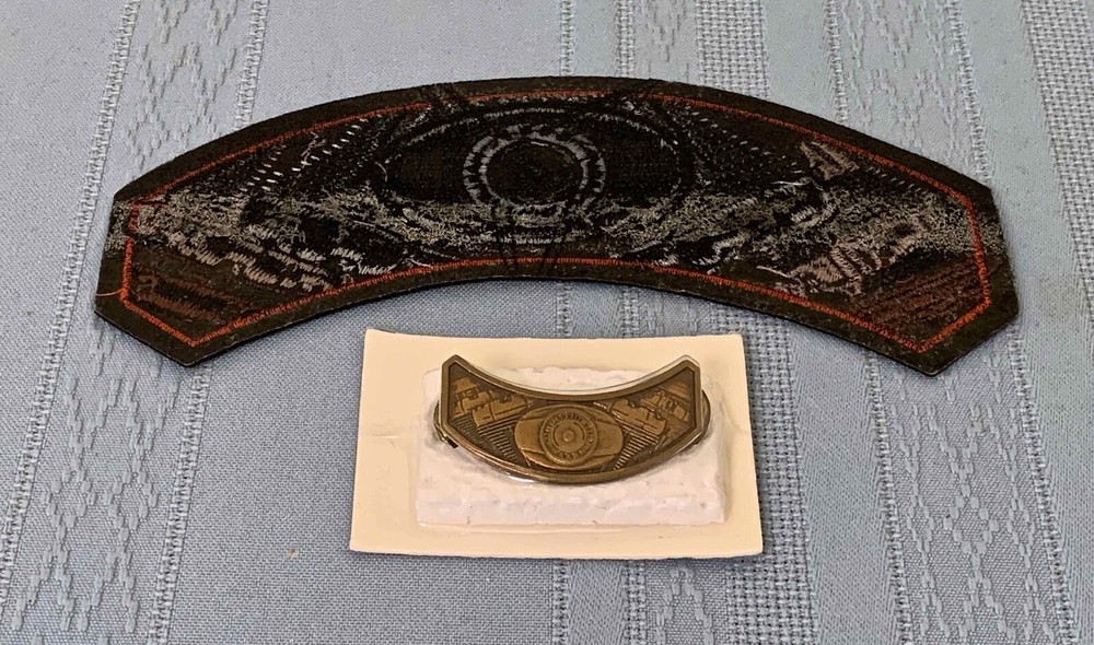 2007 HOG Harley Davidson Owners Group Member Rocker Patch and Pin Set