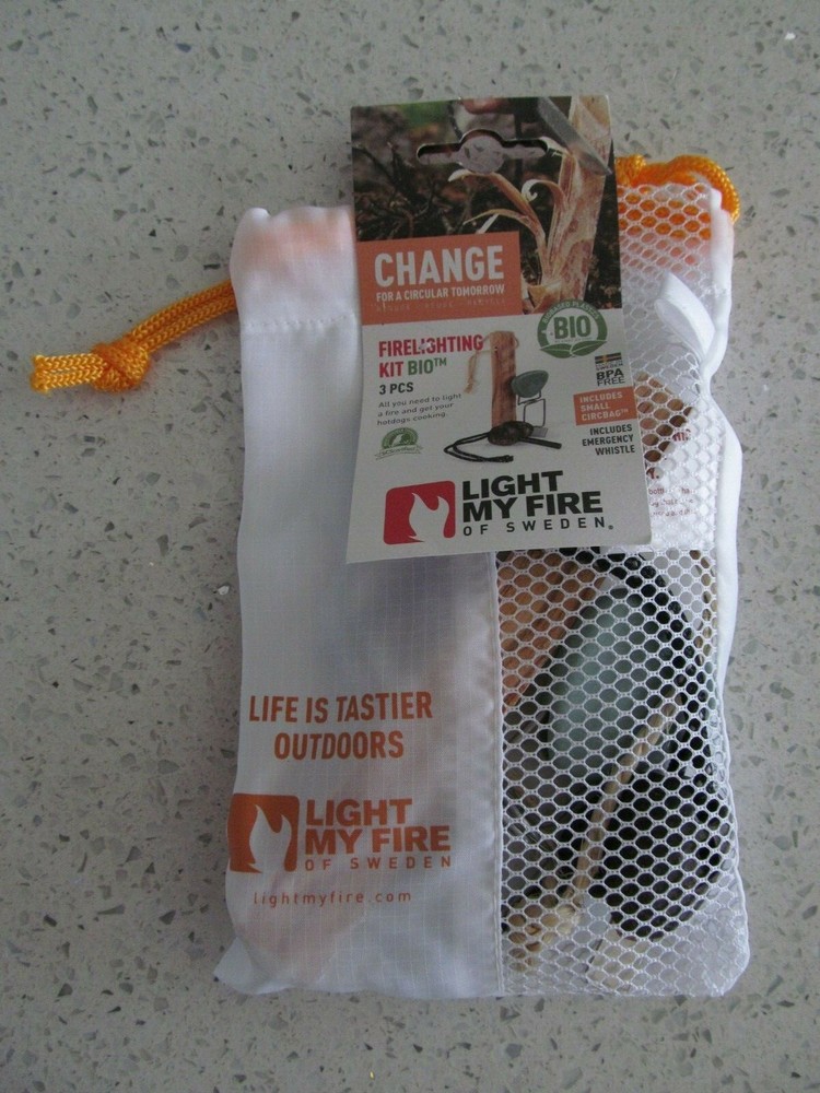 Light My Fire Firelighting Kit 3 Pcs Bio Fire Starter Kit 3000 Strikes