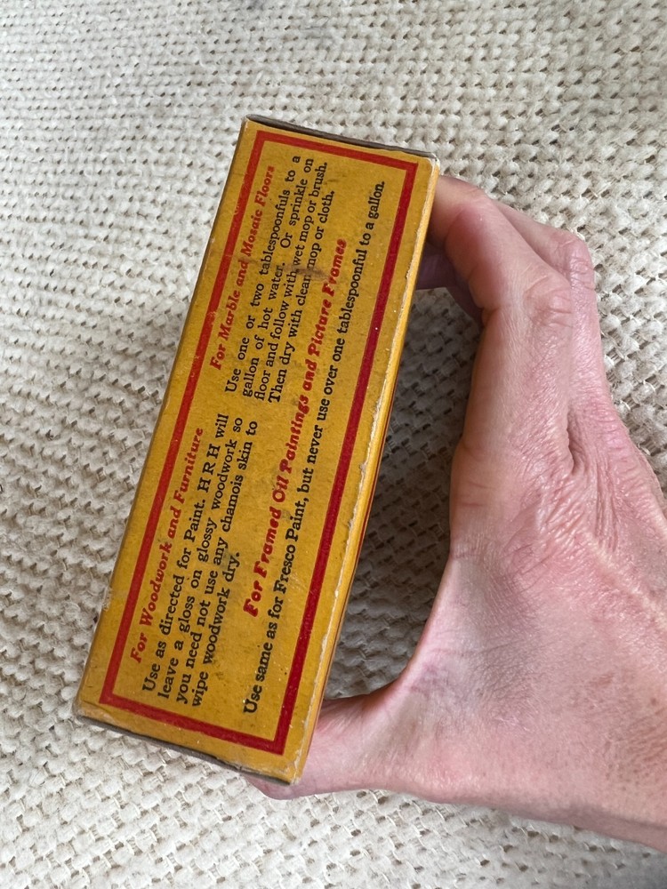 Vintage Obsorene HRH Cleaner Box