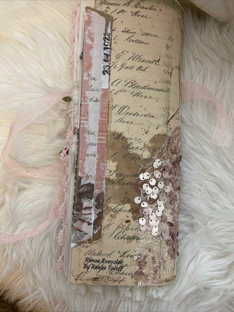 Long Thin Junk Journal Handmade