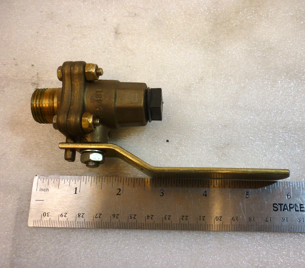 1/2" Ball Drain Valve, pn 585488