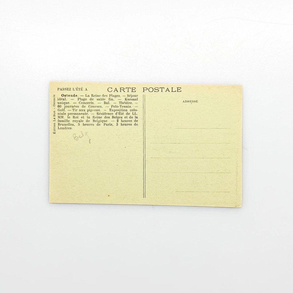 Postal Ostend. - Trunk Departure