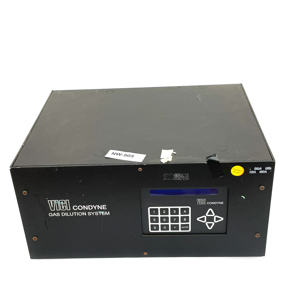 VICI Metronics Condyne Gas Dilution System, Tested