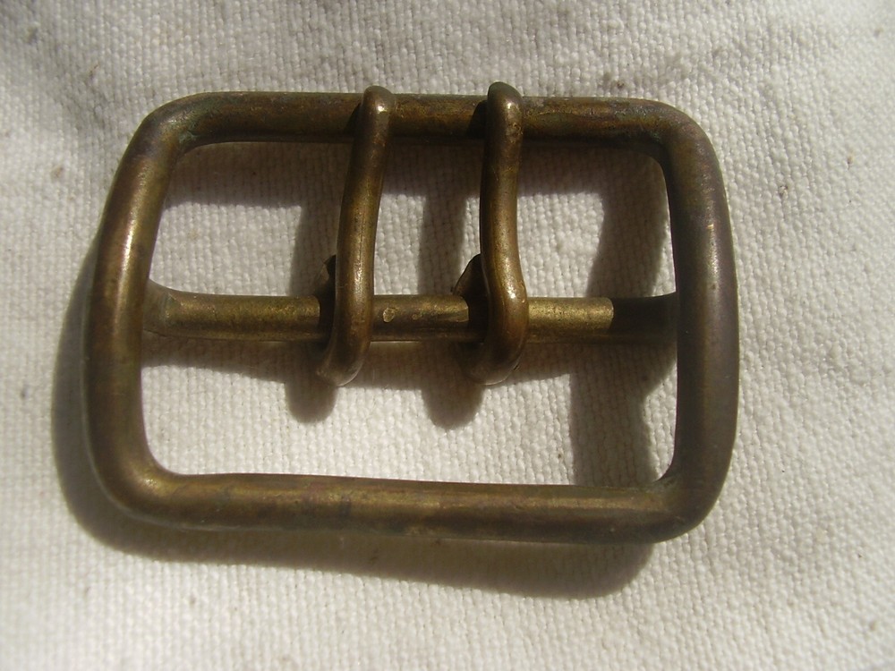 Soviet Army officer's brass buckle