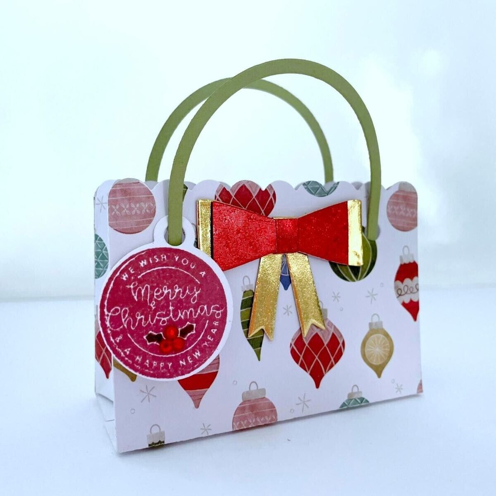 Diamond Press Nesting Christmas Box Dies Set New