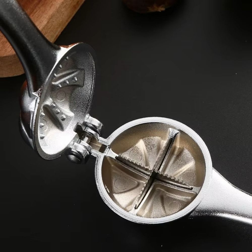 Nut Cracker Sheller Chestnut Peeling Tool Cross Design Chestnut Opener