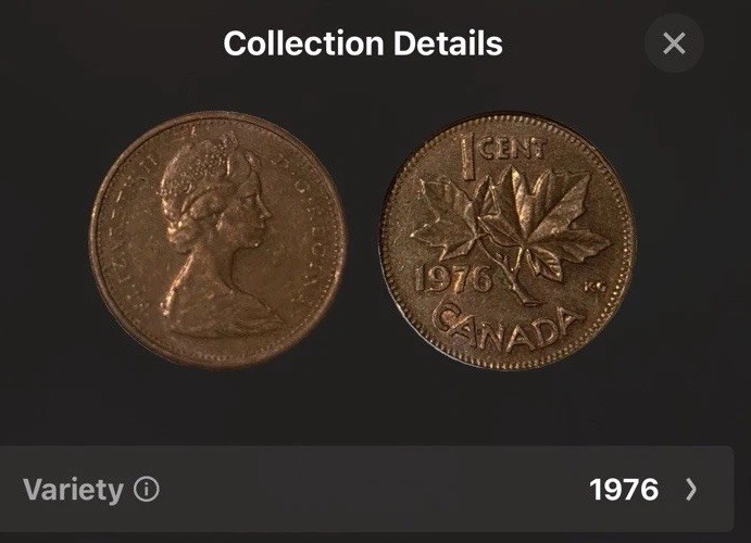 1976 Canada 1 Cent: CIRCULATED
