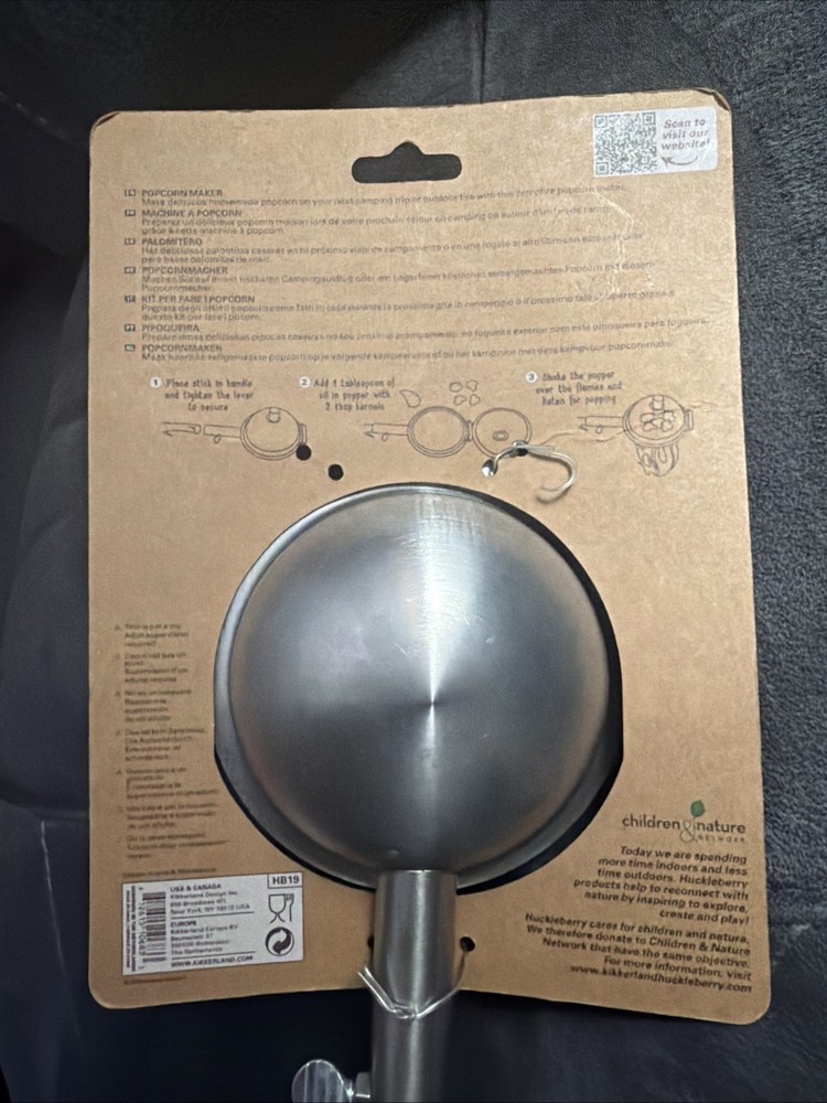 Huckleberry Camping Popcorn Maker