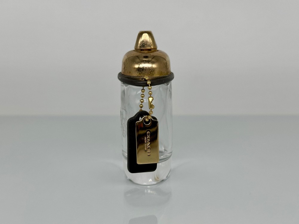 Coach Perfume EMPTY Bottle 1 oz with hangtags