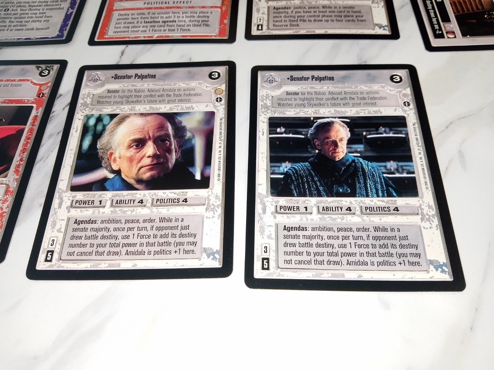 Star Wars CCG Coruscant Complete Set (Base + Rules + Checklists + All AIs) READ