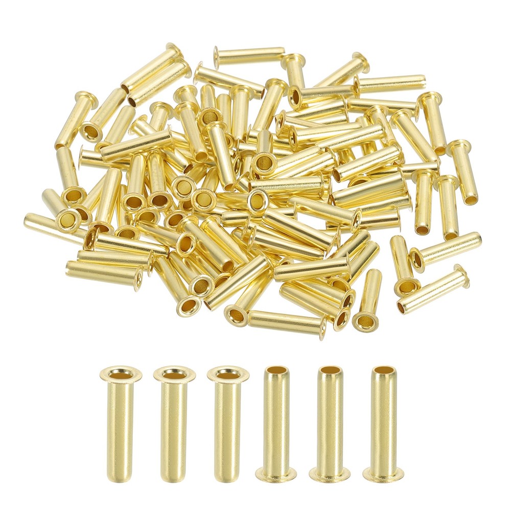 3/16" Brass Compression Fittings,100Pcs Compression Insert Tube Fitting
