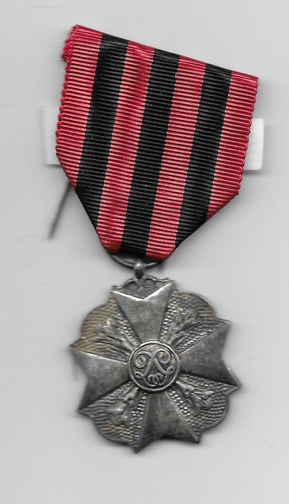 Belgian LONG SERVICE MEDAL 2ND CLASS (SILVER)