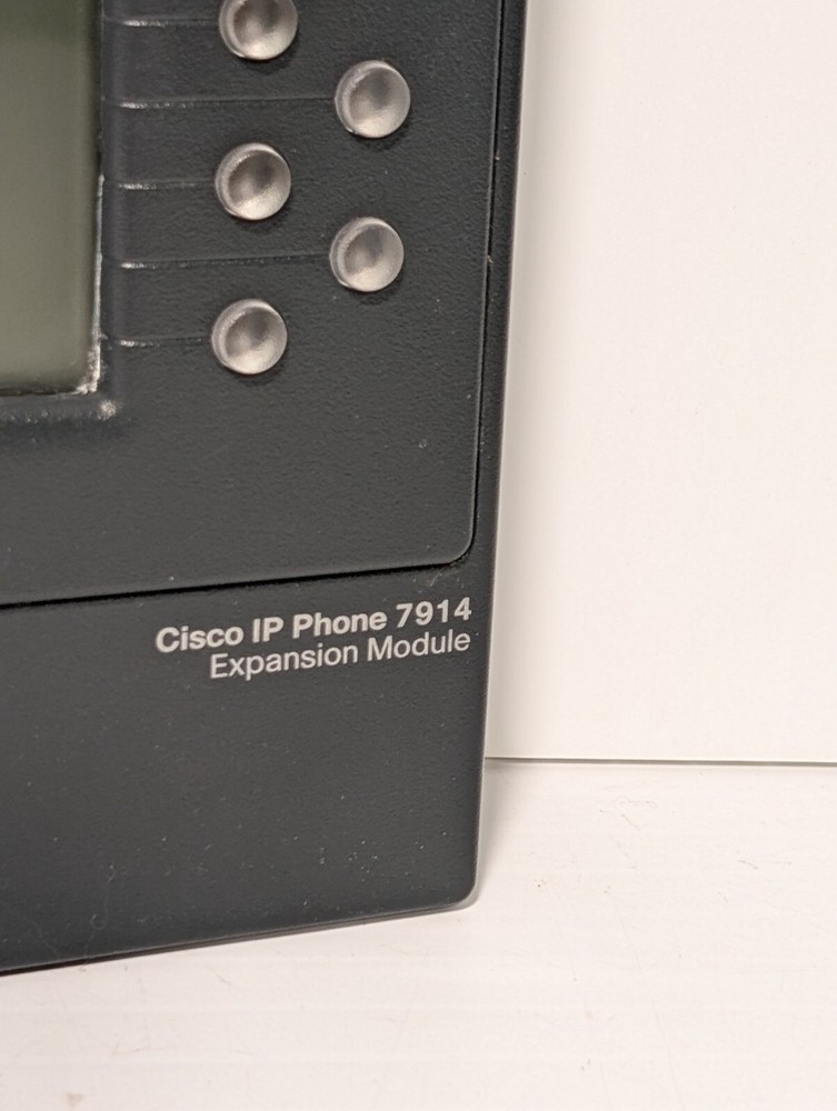 Cisco 7914 VoIP Expansion Module, 14 (Programmable) Lines, Illuminated Buttons