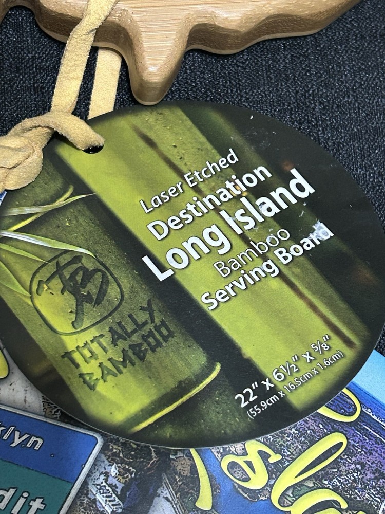 Long Island Map Shaped Serving Board/ Wall hanger 22"