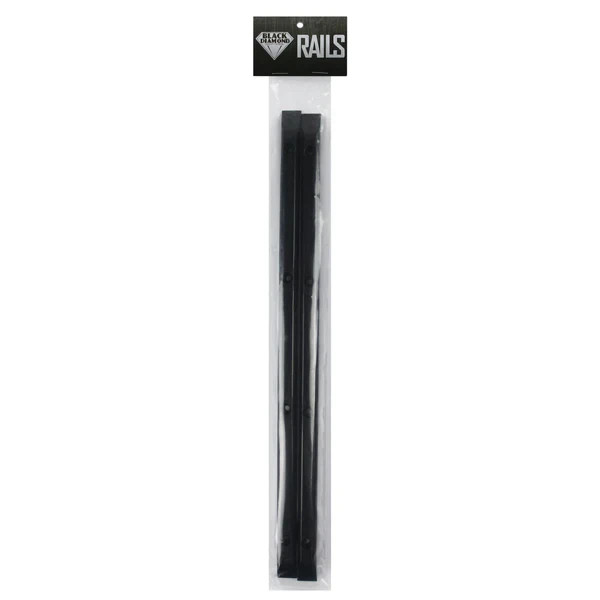 Black Diamond Skateboard Rails Black with Screws