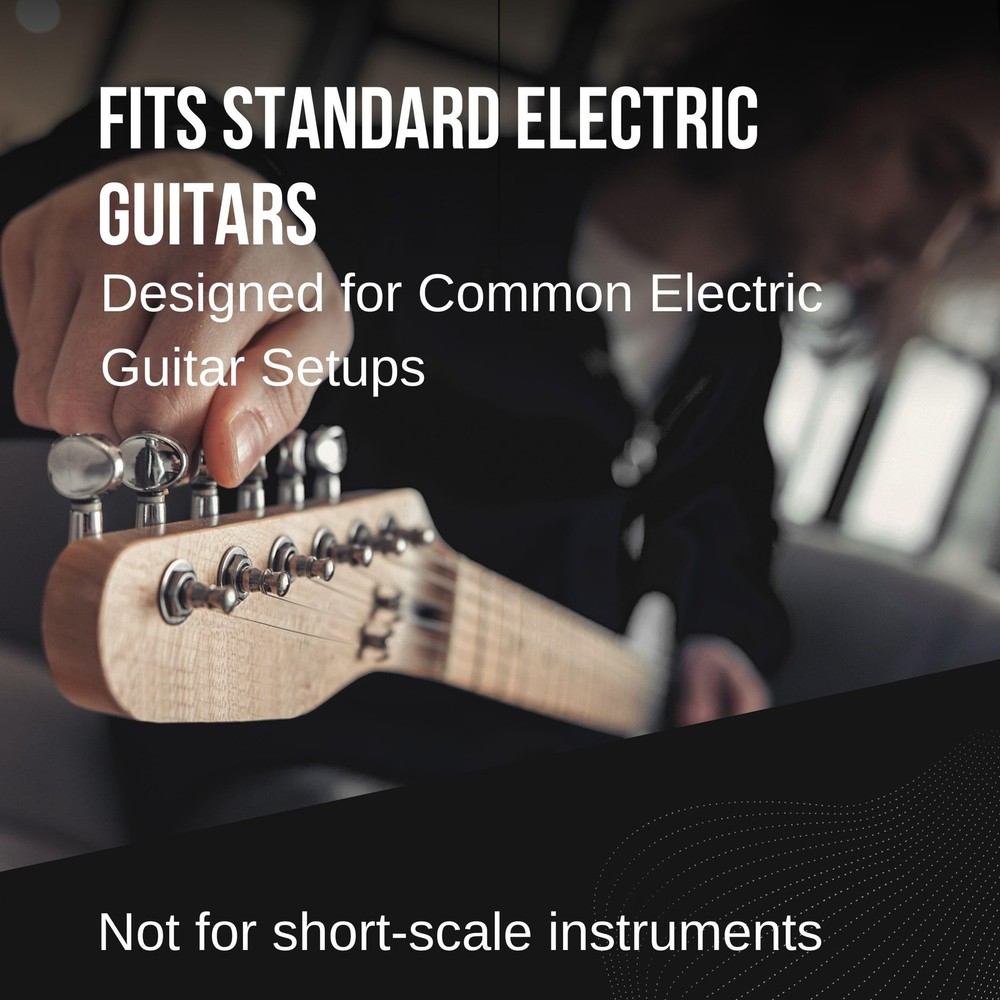 HENRYS® Electric Guitar Strings - Extra E1-String For Free - Perfect For Bl